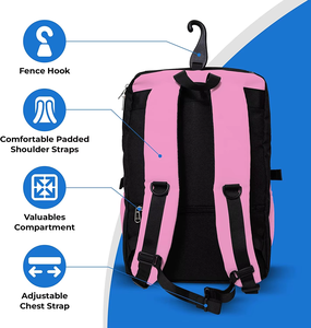 Sac à dos personnalisé pour raquette de tennis raquette de <span class=keywords><strong>badminton</strong></span> imperméable pour femmes sac à dos de voyage scolaire et sport avec entrepôt de chaussures - Product Image 4