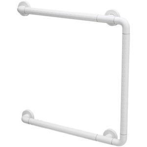 Barras de apoyo para baño, barandillas de seguridad de 70 cm, diseño moderno y sencillo, soporte anticaída para inodoros de personas mayores - Product Image 4