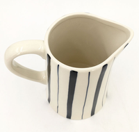 Mug à café moderne, simple et créatif, en porcelaine blanche jetable, capacité 2L, avec emballage cadeau