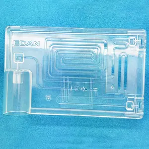 Custom Spare Parts Plastic Prototype Medical Rapid Prototyping Microfluidic CNC Plastic Machining for Medical Products