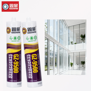 Keo dán cấu trúc Guzhan 9500 cấp 35, độ giãn nở cao, độ nhớt cao, silicon dùng cho kính, đồ gỗ, cửa/cửa sổ, 300ml - Product Image 1