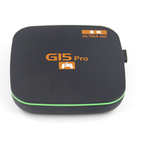 Vente flash G15 Pro Android Game Box 6K Console de jeux vidéo rétro Console de jeux vidéo HD avec deux manettes sans fil 2.4G