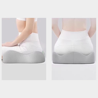 Coussin de siège en mousse à mémoire de forme SUREWALHOME pour soulager les douleurs dorsales, la sciatique, les douleurs du coccyx, l'arthrose du coccyx, la prostatite