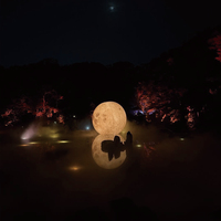 Romance Airtight Planet PVC Gonflable avec lumière LED pour la décoration de mariage