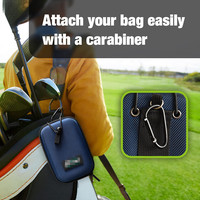 Télémètre de golf étui de transport à coque rigide boîte télémètre laser sac de club télémètre universel sac de transport avec mousqueton