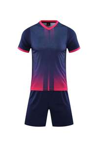 Maillots d'entraînement de football personnalisés de haute qualité pour hommes, nouveau design, ensemble à séchage rapide, adapté aux équipes de football, uniformes pour adultes - Product Image 4