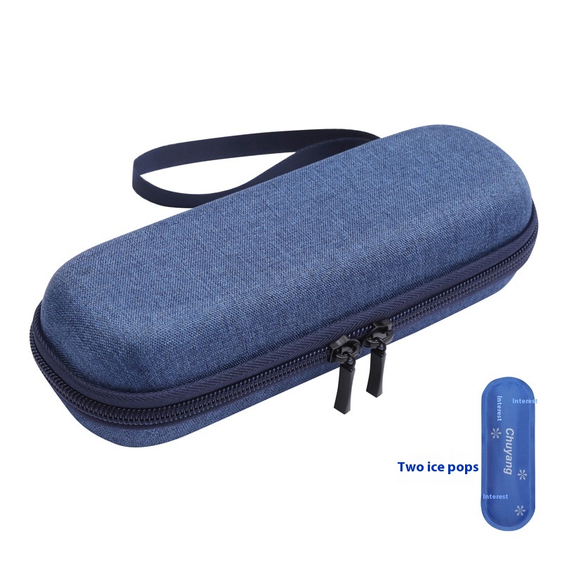 Wholesale Easy Carry Portable Outdoor EVA Insulation Bag Medicine Insulin Cold Bar Ice Smell Proof Protection 2-3 Compartments
