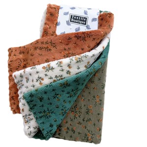 Malus Spectabilis Coral Fleece Printed Square Towel 30x30 Kitchen Absorbent Reusable Cleaning Cloth - Product Image 3