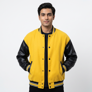 Chaquetas Varsity para Hombre, Estilo Moderno, Personalizadas con Logotipo, Talla Grande, Transpirables, Ligeras, las Mejores Chaquetas Varsity para Hombre 2025 - Product Image 1