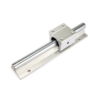 Rail de guidage linéaire rond CNC 45 #   Acier chromé Gcr15 SBR10 SBR12 SBR16 SBR20