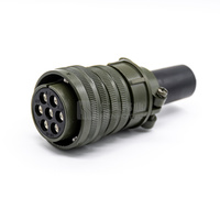 7pin CA3106A24-10S prise droite femelle baïonnette servomoteur MS5015 connecteur