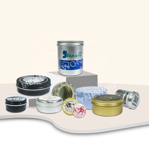 Various Sizes Aluminum Cosmetic Tin Jar Pomade Container Black Tin Containers Wax Cans Black Aluminum Jar - Product Image 4