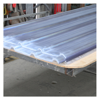 Tuiles de toit modernes en PRV (Polycarbonate Renforcé de Fibres de Verre) translucides, transparentes, avec protection UV, écologiques, durables, revêtement PVDF, isolation thermique