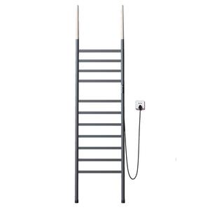 Calentador de Toallas Eléctrico de Acero Inoxidable SS304 para Baño u Hotel <span class=keywords><strong>INTERLAN</strong></span> TH9181 AC 110-220V 4 Barras - Product Image 5