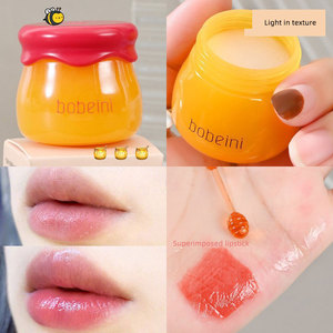 Masque et <span class=keywords><strong>Baume</strong></span> à Lèvres Soin Vente en Gros, Naturel Bio Repulpant Hydratant Nourrissant Jour et <span class=keywords><strong>Nuit</strong></span> Goût Fruit Avec Brosse - Product Image 4