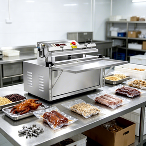 Máquina Selladora al Vacío de Grado Profesional para Bolsas y Láminas, Empaque de Alimentos, Carne y Vegetales, Construcción Duradera, Rendimiento Confiable - Product Image 1