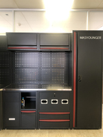 Armoire à outils de garage en métal acier atelier poste de travail établi tiroir banc de travail avec outils