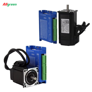 Motor paso a paso trifásico de circuito cerrado Nema23 3Nm 4A DC20-50V 1000PPR con kit de controlador de encoder LC57H3100+LCDA357H para máquina CNC - Product Image 1