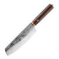 Yangjiang ustensile de cuisine 5 pièces utilitaire Santoku Chef Chopper couteau à Steak cuisine de haute qualité ensemble de couteaux tranchants avec Rivet
