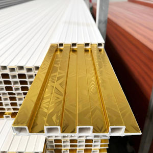 Paneles de Pared 3D Acanalados al por Mayor, Impermeables e Ignífugos con Textura, Paneles de Pared WPC para Sala de Estar o Fondo de TV - Product Image 2