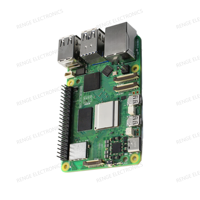 Carte de développement Fruit Pi 5 - Processeur quadricœur 64 bits Cortex-A76 2,4 GHz, décodeur HEVC 4Kp60, Wi-Fi double bande 802.11ac