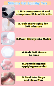 Grosir silikon cair kelas medis paket Gel terapi panas/dingin-mainan penghilang stres yang dapat digunakan kembali untuk kecemasan ADHD autisme - Product Image 3