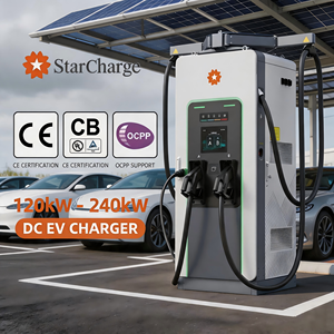 สถานีชาร์จรถยนต์ไฟฟ้าแบบสาธารณะ Smart App Control Starcharge Titan V5 UL CE 120kW-180kW DIN70121 - Product Image 1