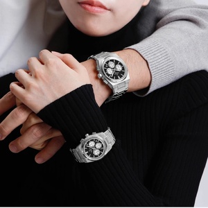 Montre-bracelet à quartz NAVIFORCE pour homme, style décontracté et sportif, avec calendrier, bracelet en acier, étanche, Relogio Masculino - Product Image 3