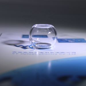 고정밀 UV 융합 실리카 석영 유리 돔 렌즈 양쪽 끝 개방 - Product Image 5