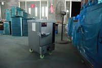 Congélateur coffre ventilé à porte simple de 600 L pour cuisine professionnelle