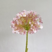 HGA Faux Hortensias en Gros, Tiges Réalistes en Soie pour Décoration d'Automne Vintage et Centre de Table de Mariage