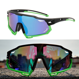 JSJM PCスポーツサングラス サイクリンググラス 偏光 アウトドア UV400 アウトドア カスタムサングラス 男女兼用 - Product Image 4