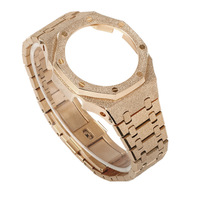 Montre de luxe en acier inoxydable 316L de haute qualité, avec boîtier modifié en métal et caoutchouc, expédition directe d'usine, pour Casio Gshock Ga2100