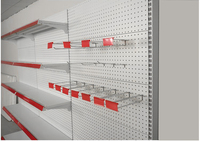 Étagères de supermarché robustes Étagères de gondole en métal pour magasin de cadeaux Superstore Regale Rack Shelf pour le stockage de gondole de magasin