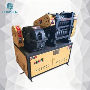 6-14C Scrap Steel <b>Bar</b> Straightening Machine 380V 7.5kW 5 Holes 350 Reducer - Product Image 2
