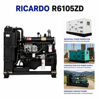 Moteur diesel industriel Weifang Ricardo série R6105 R6105ZD 84 kW 1500 tr/min 114 CV turbo pour groupe électrogène