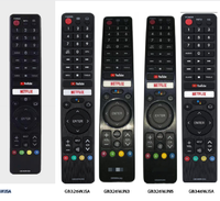 Control Remoto de Repuesto Compatible con Televisores Sharp GB345WJSA GB346WJSA 4T-C70BK2UD con Netflix y YouTube