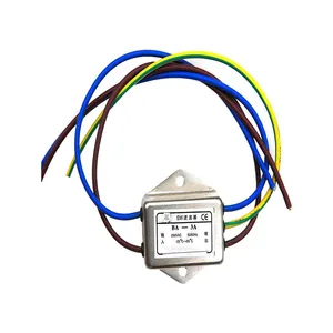 3A 250VAC dc emi line filter with lead wire