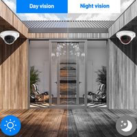 4MP Mini POE IP métal dôme intérieur CCTV caméra de sécurité IR ascenseur AI système de détection Seetong CMOS pour ascenseur ascenseur sécurité