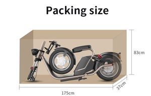 Citycoco 60V 20Ah batterie au lithium scooter électrique populaire urbain Streetbikes moto avec puissance moteur 1500w - Product Image 5