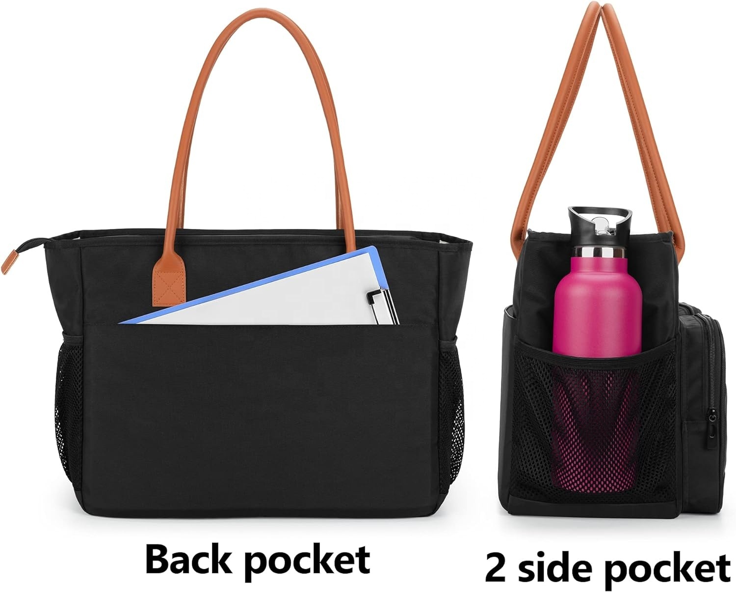 Laptop-Tasche Für Damen 15,6 Zoll – Wasserabweisend, Leicht (0,5kg), Mit Gepolstertem Fach & Vielen Taschen