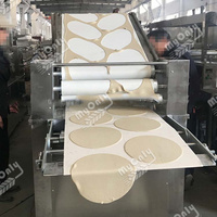 Ligne de production de pain pita MY, machine à fabriquer le pain plat arabe, le burrito, la crêpe, la tortilla, le roti, le shawarma, le pain lavash - Prix