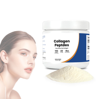 Collagène bovin hydrolysé de haute qualité en gros, produit fini en pot blanc, aide à éclaircir le teint