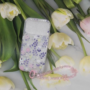 Étui de téléphone portable antichoc pour 14 15 16 17 Pro Max, pochettes de téléphone à fleurs avec bracelet pour Samsung A03 <span class=keywords><strong>A13</strong></span> A23 S26 - Product Image 3