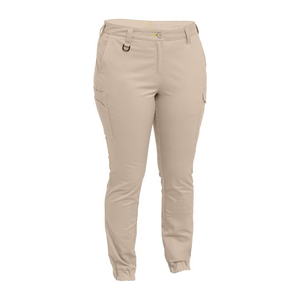 Pantalon Cargo en toile de haute qualité pour femmes Design d'été à la mode Casual Zipper Fly Mid Loose Fit Side Pockets Respirant pour - Product Image 3
