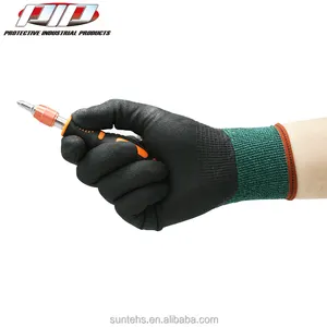 Đen Nitrile Micro Foam tráng chính xác hoạt động găng tay hiệu suất cao cắt kháng bảo vệ găng tay