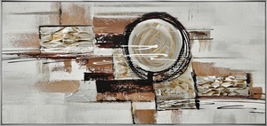 Trang Trí Nội Thất Trừu Tượng Kết Cấu Sơn Trên Vải Tường Nghệ Thuật Với Giá Tốt Nhất - Product Image 2