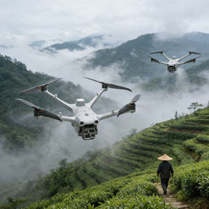 Drone pliable Matrice 4T longue autonomie, moteur sans balais, télémètre laser, imagerie thermique, vidéo 4K UHD, photo 48MP - Product Image 4