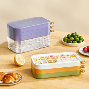 Design <span class=keywords><strong>original</strong></span> breveté froid Ice Tray bouton pour libérer le whisky Flip ICE CUBE TRAY <span class=keywords><strong>à</strong></span> boire - Product Image 1