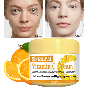 SNMLPM <span class=keywords><strong>Crema</strong></span> <span class=keywords><strong>Viso</strong></span> Schiarente Anti-Macchie con Vitamina C, Prodotti Cosmetici di Bellezza, <span class=keywords><strong>Crema</strong></span> Facciale 50g - Product Image 5